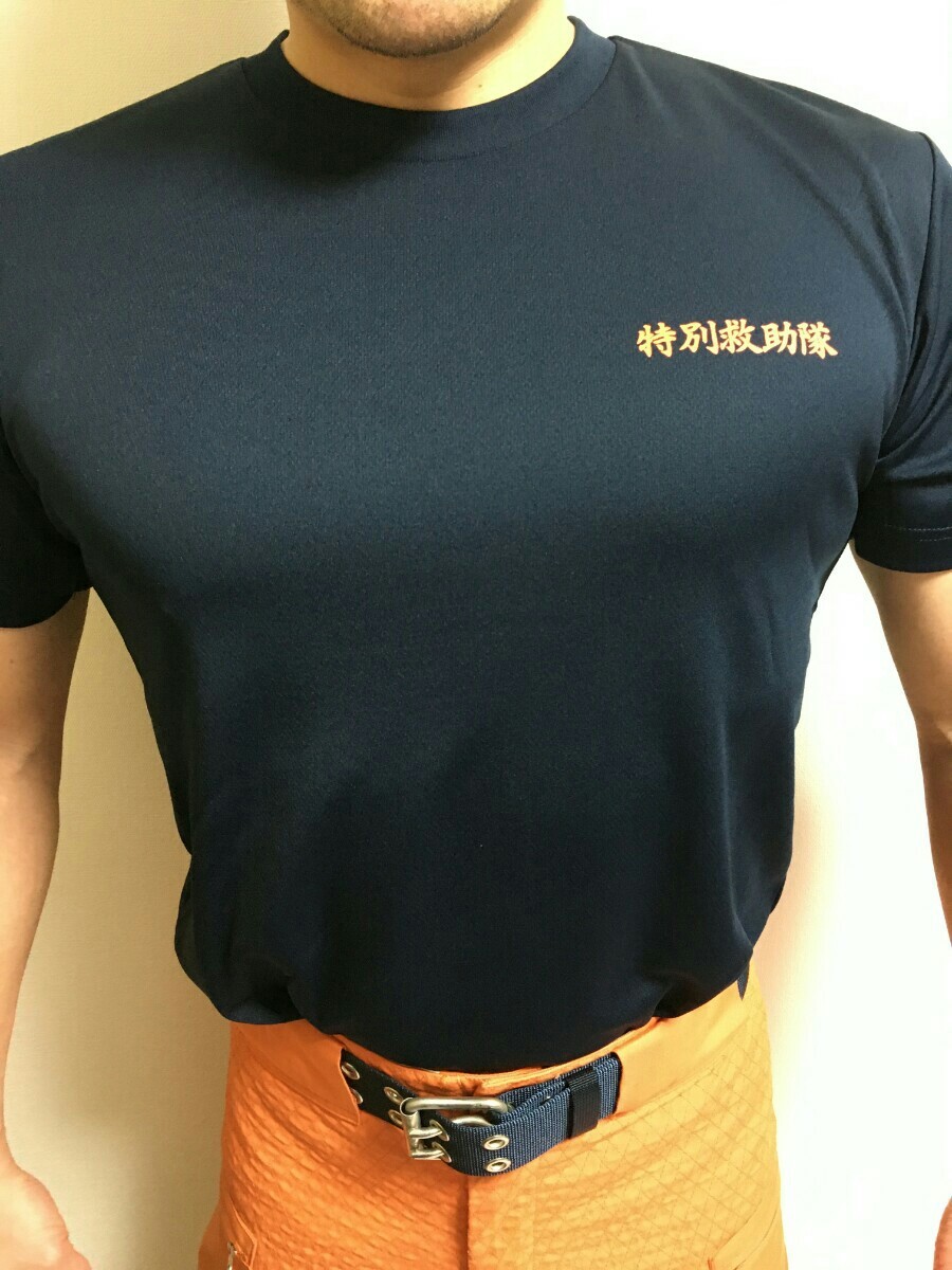 夏セール【送料無料】冷感速乾高機能RESCUEＴシャツ 半袖Tシャツ