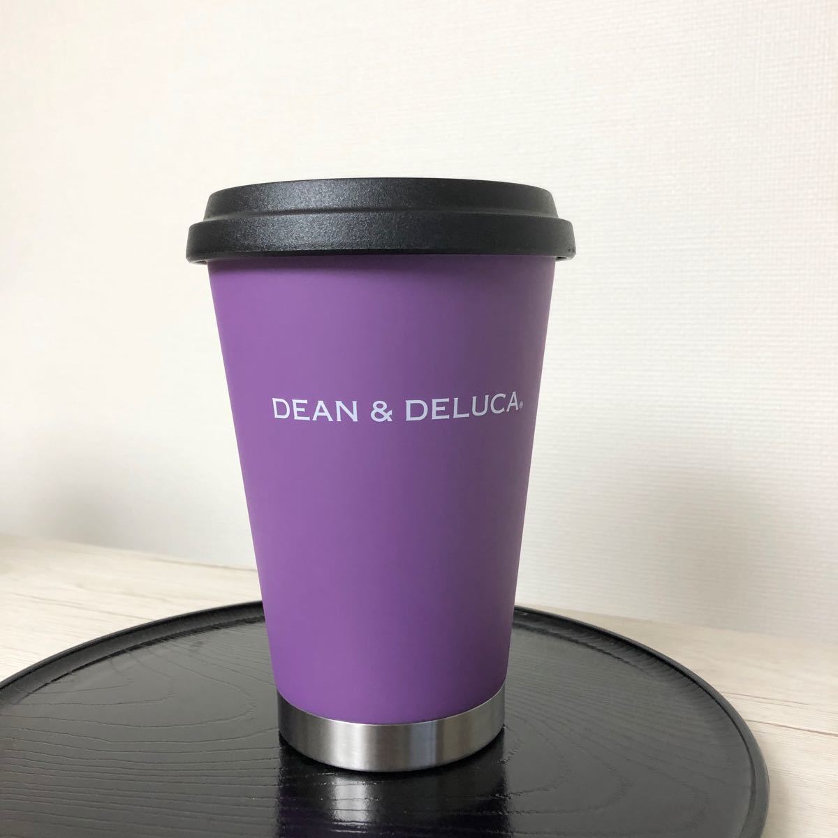 ラッピング付き♪DEAN&DELUCA 京都限定タンブラー　紫　サーモタンブラー