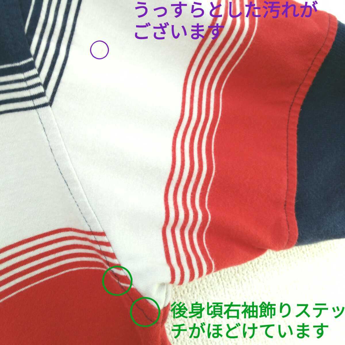 ナイキ NIKE メンズM 赤 レッド 紺 ネイビー 白 ホワイト ボーダー柄 刺繍ロゴ 半袖ポロシャツ カジュアル 春夏コーデ ユニセックス/J5
