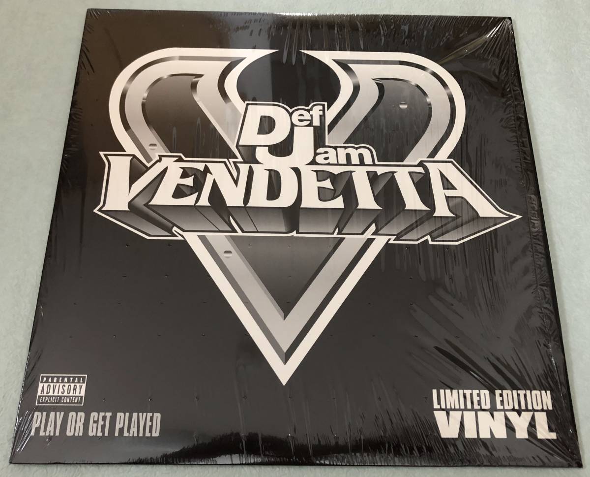 LIMITED VINYL/ DEF JAM VENDETTA/RECORD 1- CNN FEAT M.O.P. - STOMPDASH TOUTU (VENDETTA)/RECORD 2- METHOD MAN - UH HUH / 2003 HIPHOP_画像1