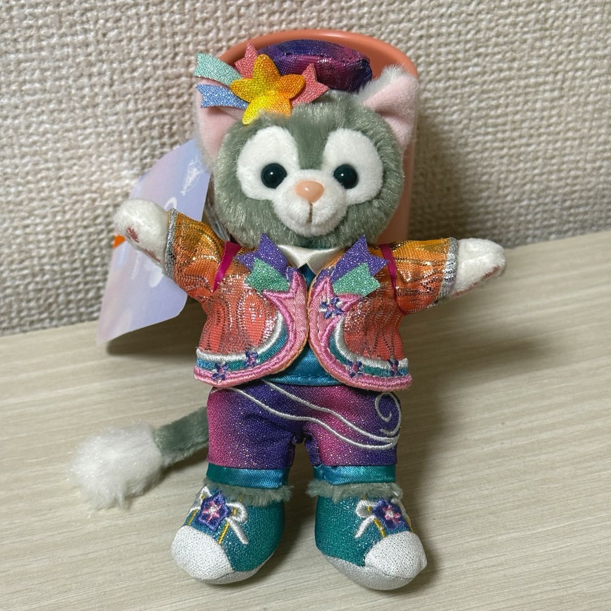 香港ディズニーランド ジェラトーニ Disney 新品未使用 ぬいぐるみ 日本未発売】 ジェラトーニ 香港ディズニー 20周年 ぬいぐるみ