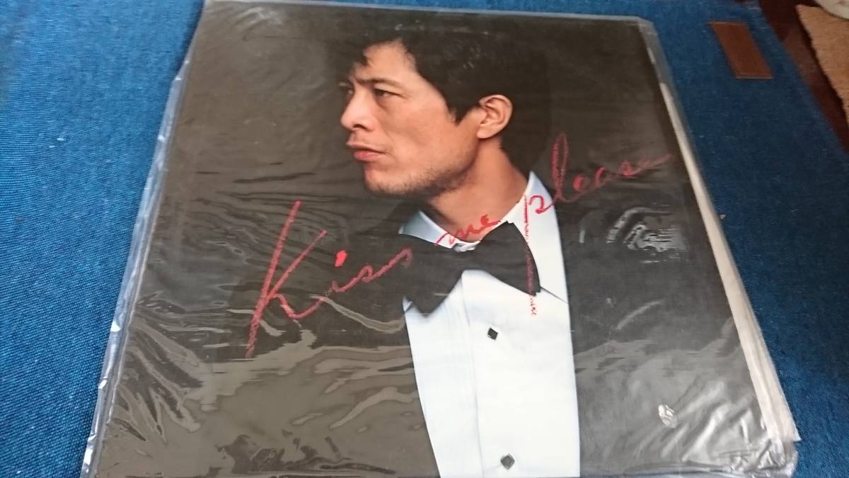 矢沢永吉　YAZAWA　EIKICHI　KISS　ME　PLEASE　LP　レコード　動作未確認_画像2