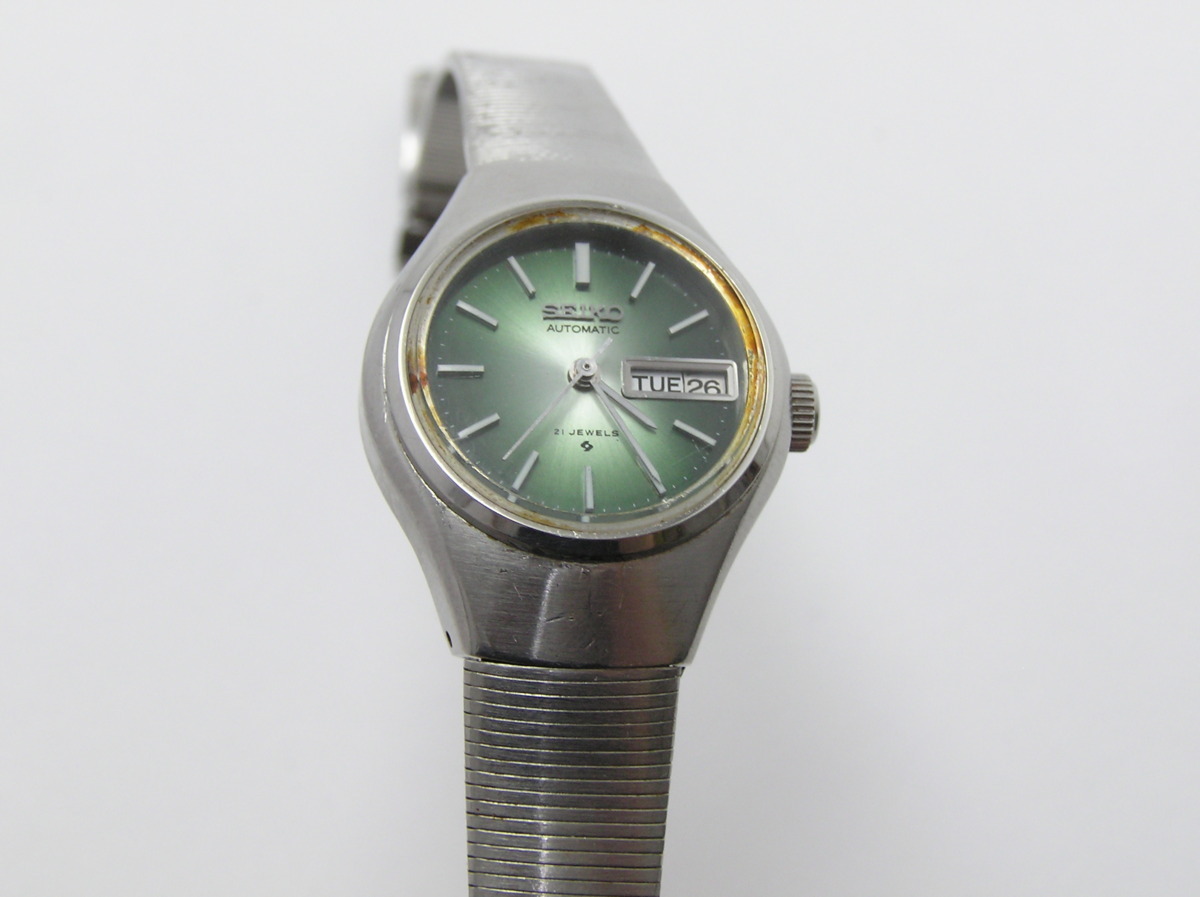 SEIKO AUTOMATIC 21JEWELS デイデイト 腕時計 !。