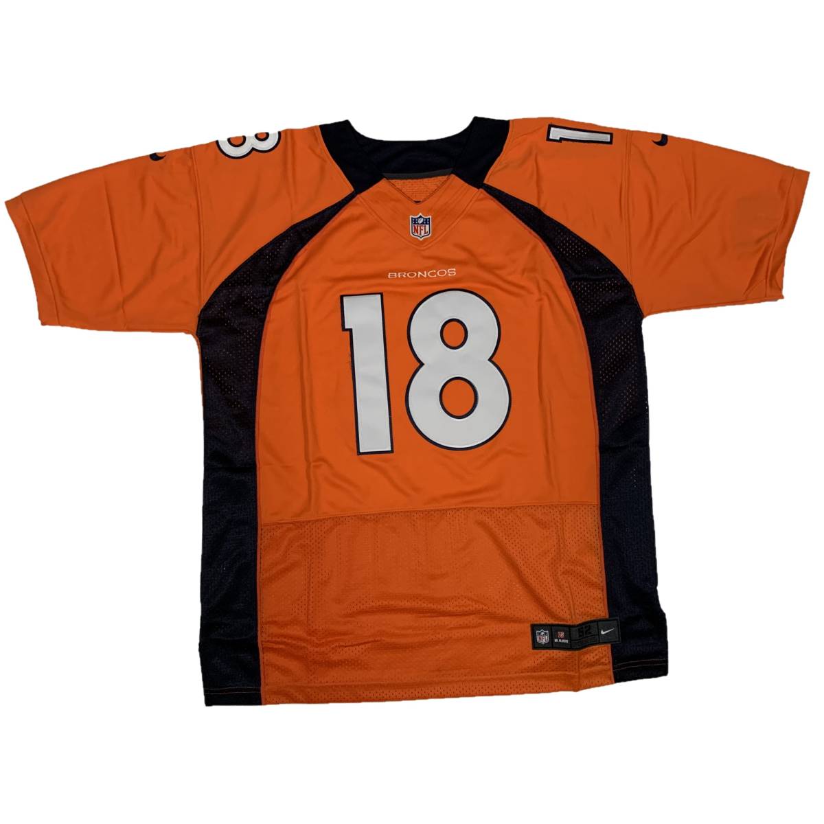 NFL PLAYERS Denver Broncos デンバー ブロンコス ♯18 フットボールシャツ (52サイズ) 【並行輸入品】