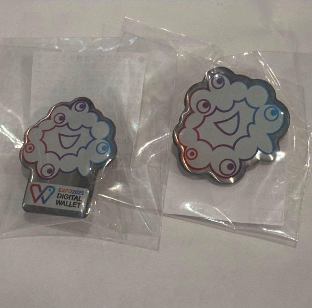 【非売品】 大阪関西万博 ミャクミャクチャレンジ 3等 景品 ピンバッジ2種 大阪関西万博 ミャクミャクチャレンジ 3等 景品 ピンバッジ2種