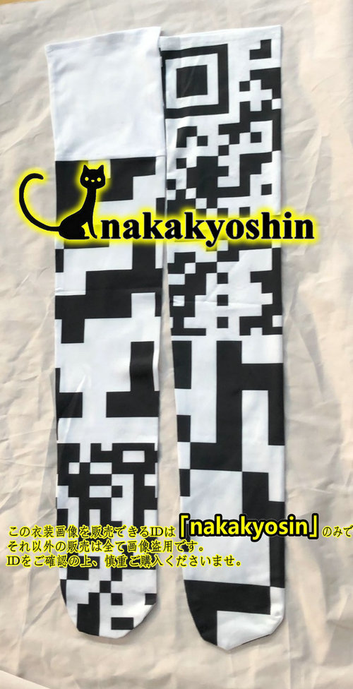nakakyoshin出品●イヤリング、靴下付き★ステーションメモリーズ（駅メモ）　唐津シズ●コスプレ衣装　ウィッグ、靴追加可