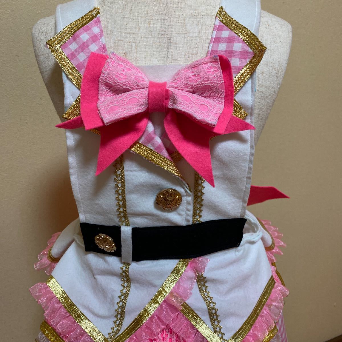 Paypayフリマ ラブパトリーナ ラブパトピンクつばさ風エプロン衣装 Paypayフリマ ラブパトリーナ ラブパトピンクつばさ風エプロン衣装