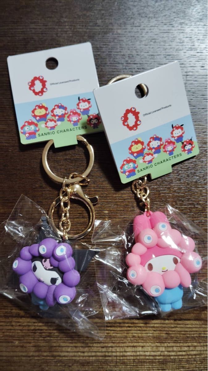 サンリオ ミャクミャク コラボ キーホルダー クロミ マイメロ ミャクミャク マイメロディ クロミ EXPO2025 キーホルダー