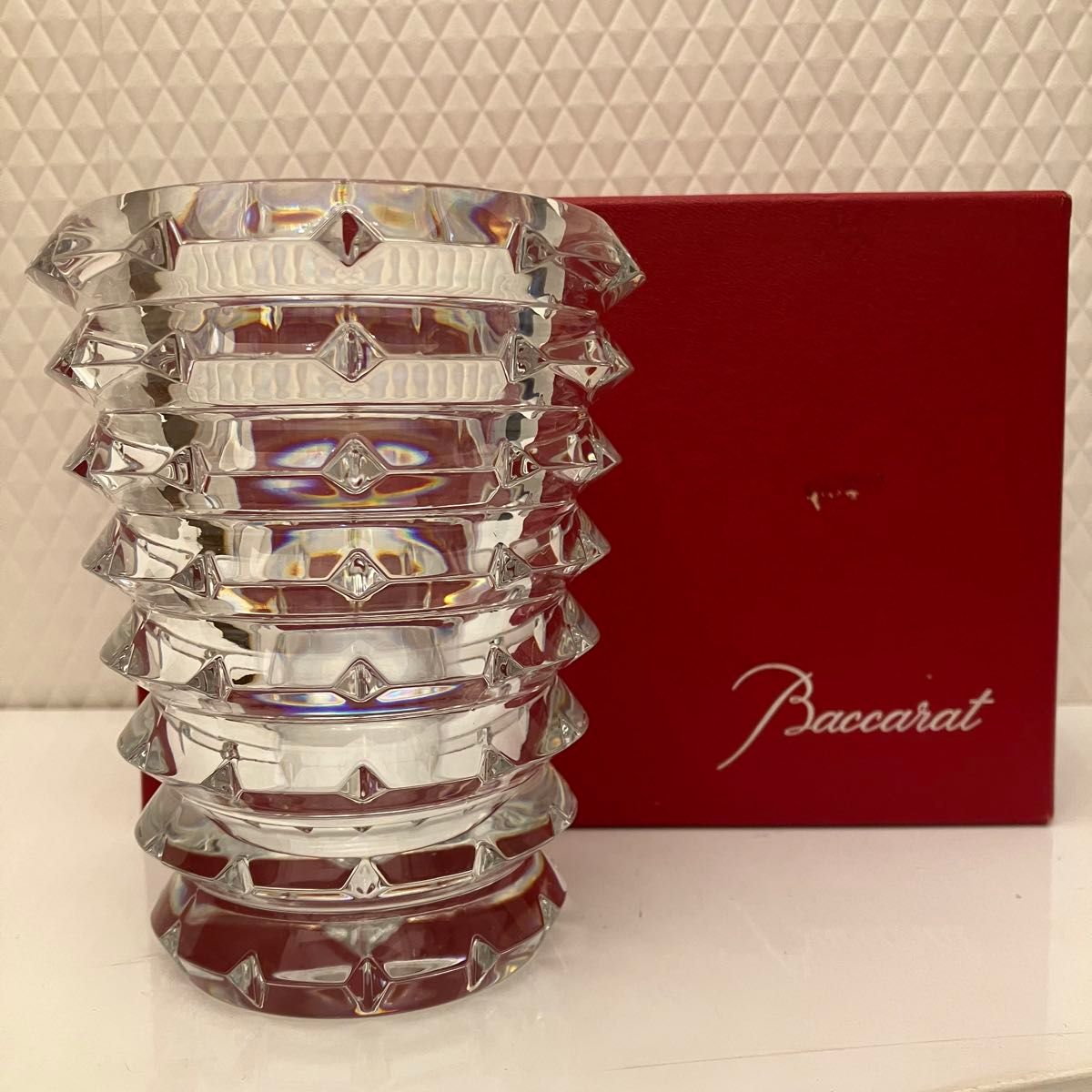 バカラ/アルルカン フラワーベース 花瓶 Baccarat バカラ アルルカン フラワーベース 花瓶 クリスタル