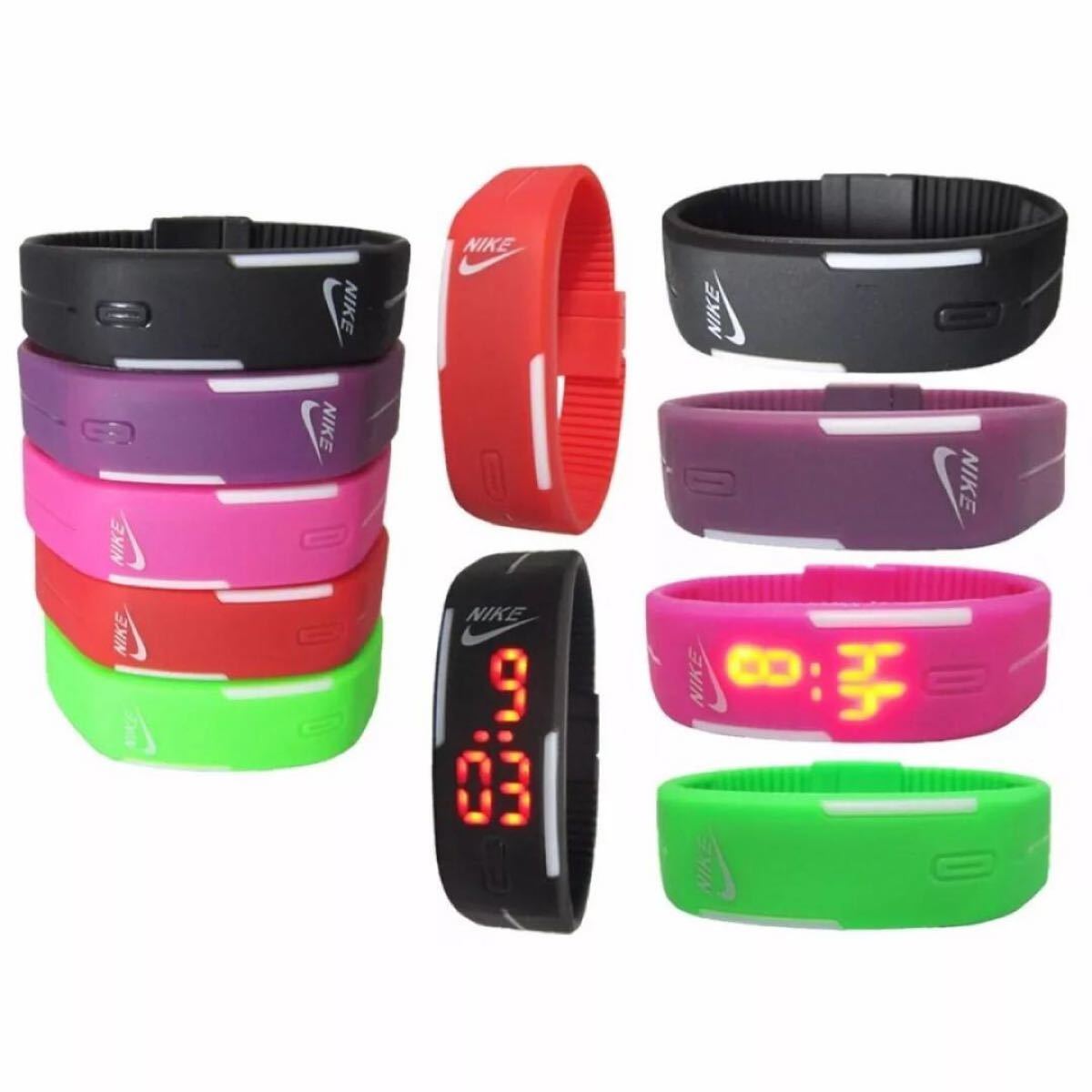 Paypayフリマ 新品 Nike ナイキ ラバー Led デジタル時計 ブレスレット Paypayフリマ 新品 Nike ナイキ ラバー Led デジタル時計 ブレスレット
