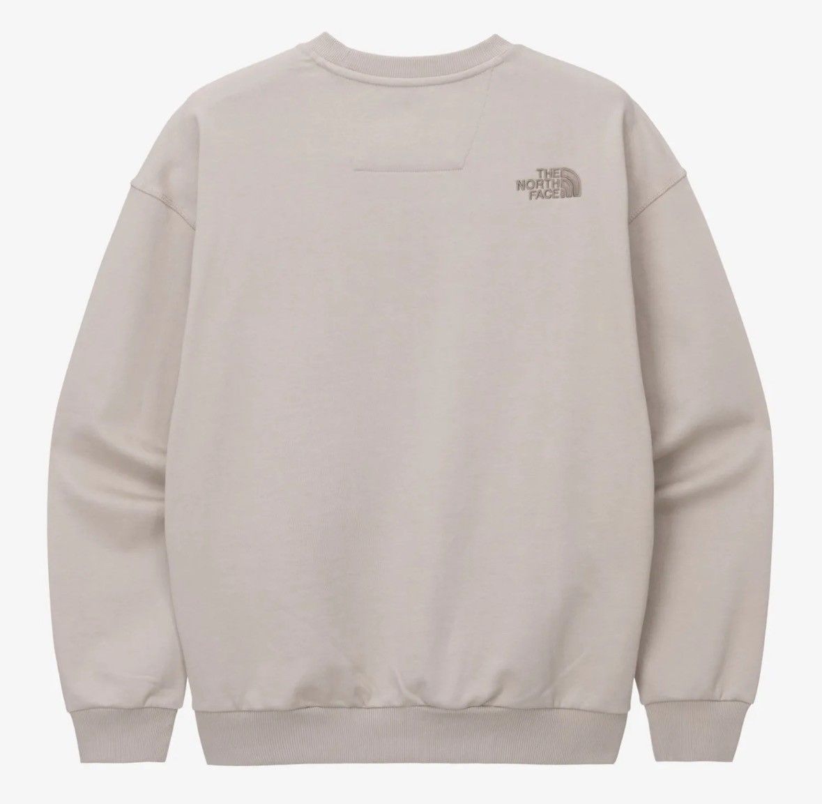 韓国ノースフェイスGO-TO SWEATSHIRTSロゴ長袖スウェットXXLGY 新品未使用】韓国ノースフェイスホワイトレーベルGO-TO