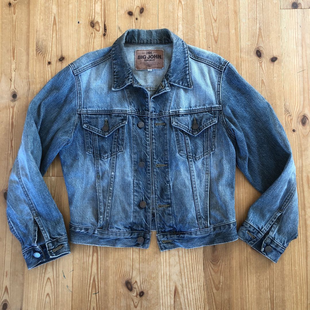 Big John ビッグ ジョン vintage デニムジャケット 使い果たす G