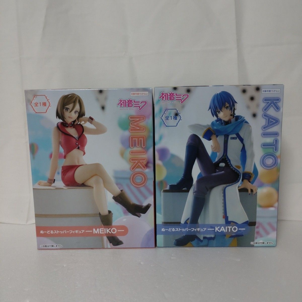 初音ミク ぬーどるストッパーフィギュア KAITO MEIKO 9点セット 初音ミクシリーズ ぬーどるストッパーフィギュア 2個セット