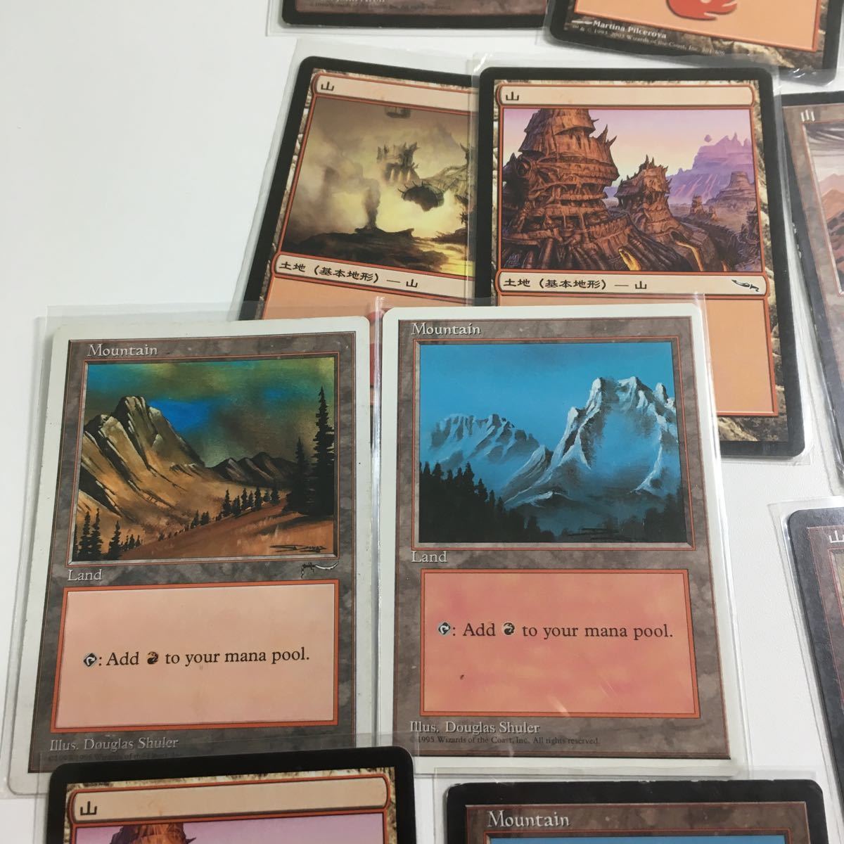 [ＭＴＧ] 基本地形　山　FOIL８枚　ノーマル５０枚_画像5