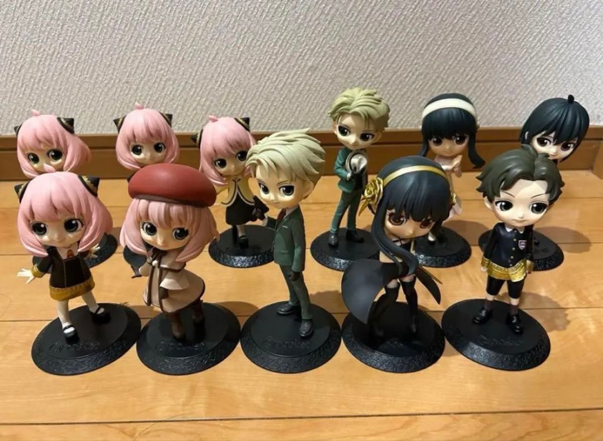 スパイファミリー Qposket フィギュア 11体セット SPY×FAMILY Qposket 11点セット|Yahoo!フリマ(旧PayPayフリマ)