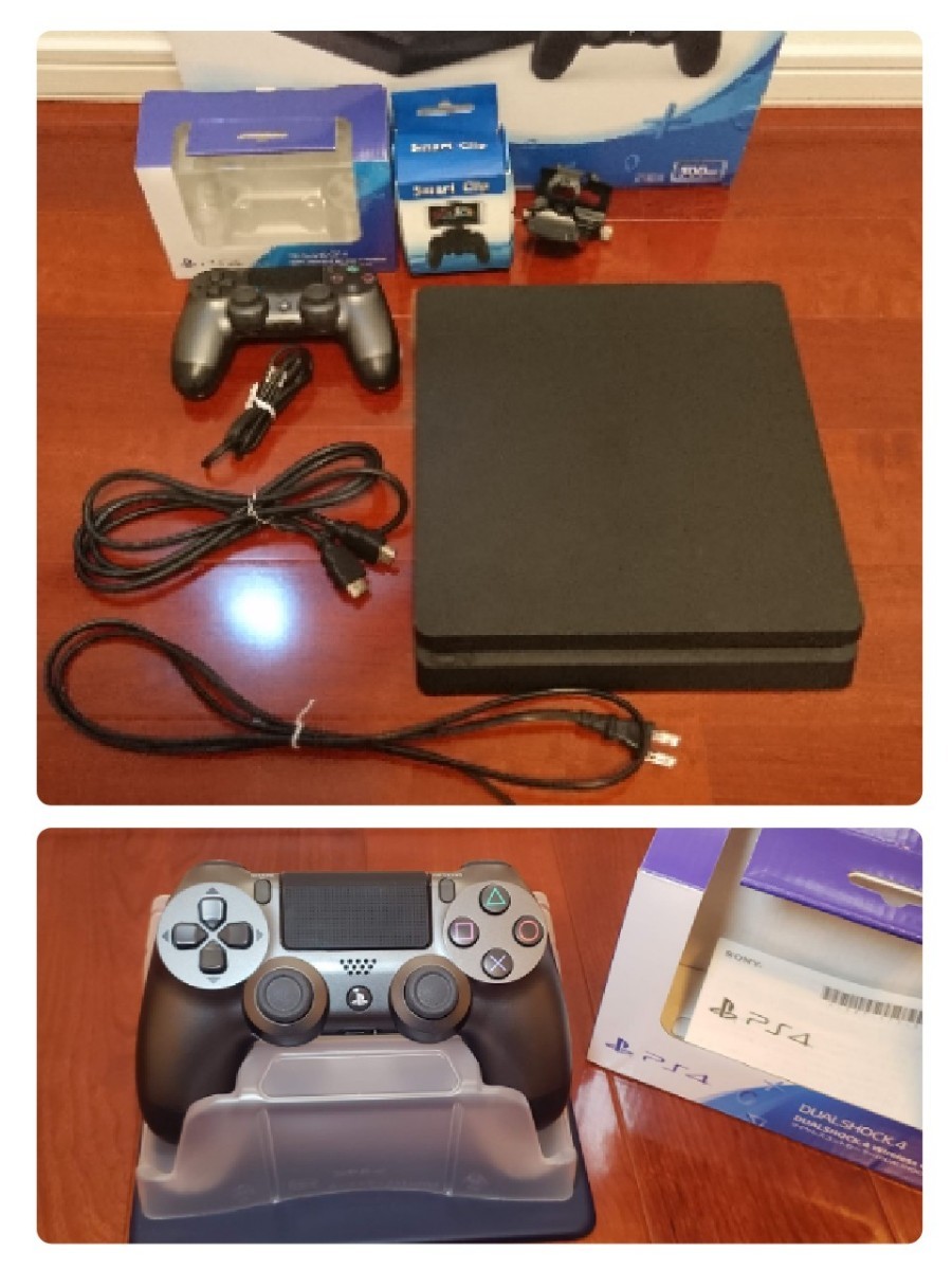 PlayStation4 slim500G 黒　プレステ4 PS4本体 SONY