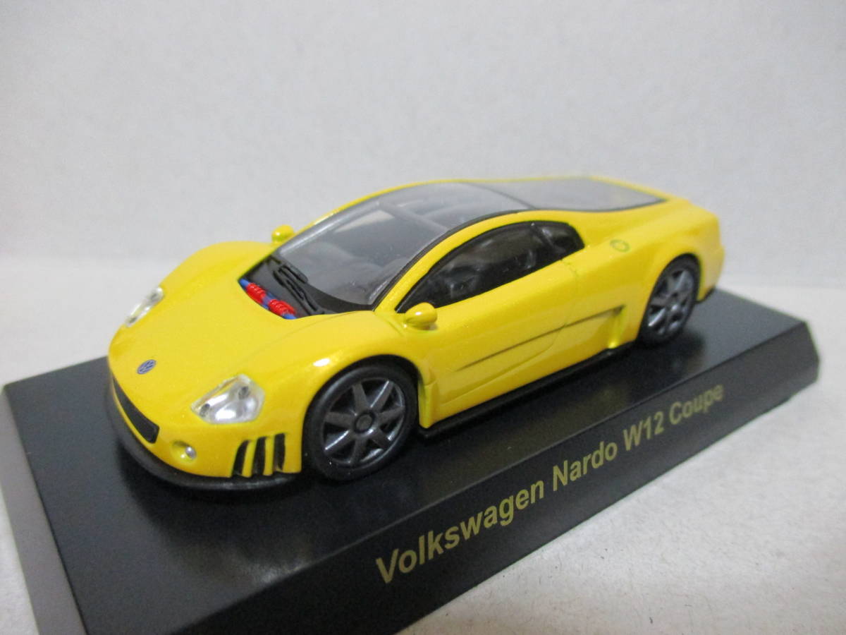 小難有 1/64 京商 26弾 Volkswagen 1 Nardo W12 Coupe VW フォルクスワーゲン ナルド 黄 イエロー サンクス 限定 ミニカー KYOSHO CVS_画像2