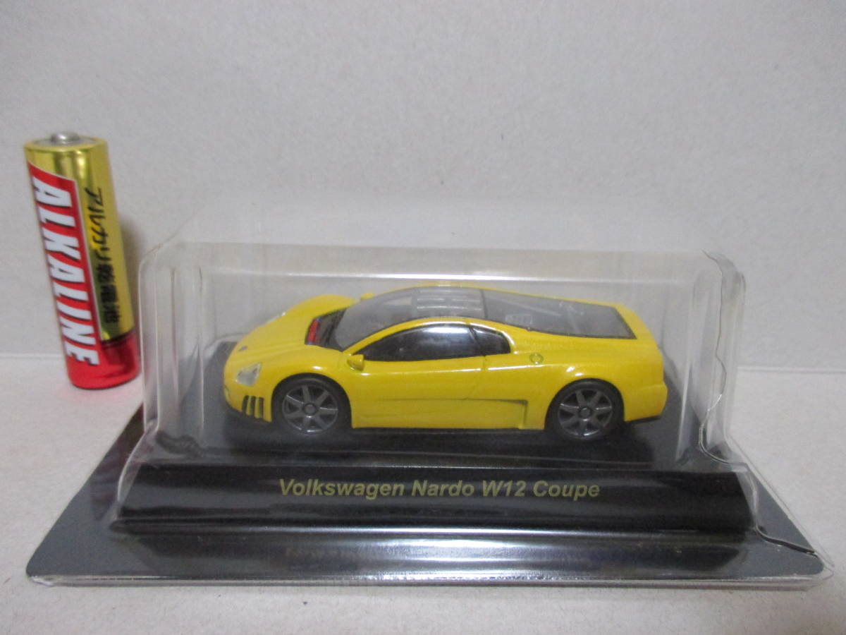 小難有 1/64 京商 26弾 Volkswagen 1 Nardo W12 Coupe VW フォルクスワーゲン ナルド 黄 イエロー サンクス 限定 ミニカー KYOSHO CVS_画像1