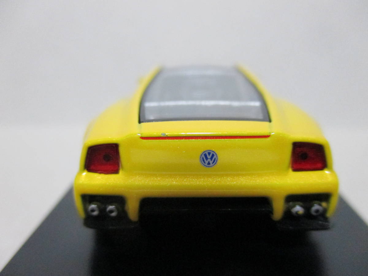 小難有 1/64 京商 26弾 Volkswagen 1 Nardo W12 Coupe VW フォルクスワーゲン ナルド 黄 イエロー サンクス 限定 ミニカー KYOSHO CVS_画像3