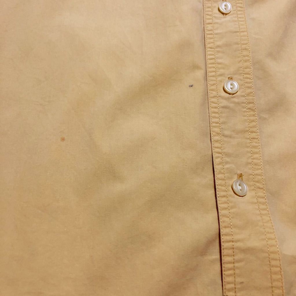 【激レア】チャップス ラルフローレン ワンポイント 刺繍ロゴ オールドタグ ボタンダウン ビッグサイズ 半袖シャツ XL 80's 80年代 古着