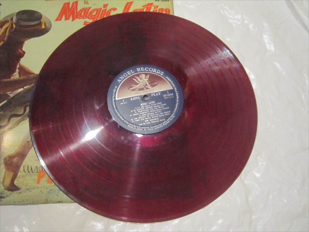 レコード　LP　赤盤　マジック・ラテン　ペペ・ハラミジョ　彼のラテン・アメリカン・リズム　Magic　Latin　HV-1049　ラ・メール_画像7