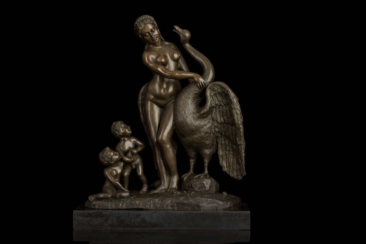 新到着 ブロンズ像 考え込む婦人 インテリア 彫刻 銅像