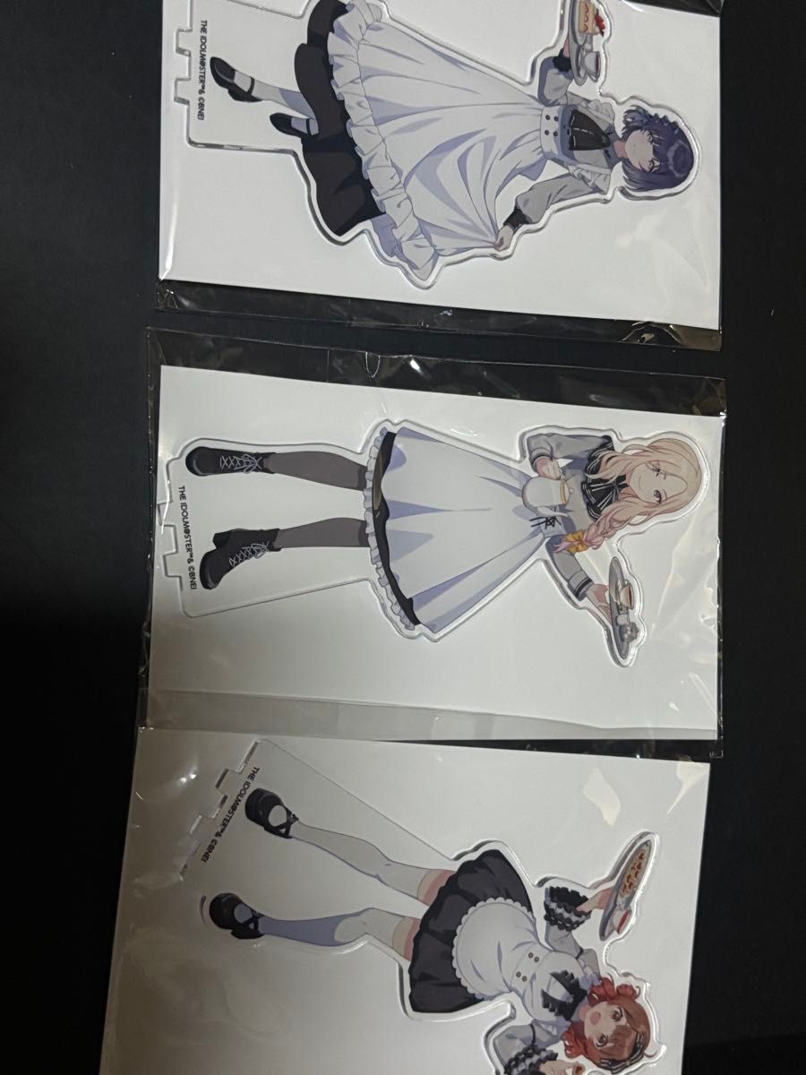 学マス アニメイトカフェ 秦谷美鈴 花海佑芽 十王星南 アクリルスタンド 3点セット 花海佑芽 秦谷美鈴 十王星南 アニメイトカフェ