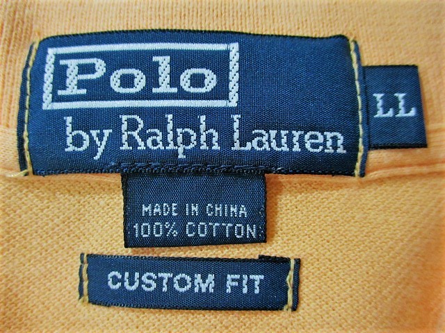 ◆Polo Ralph Lauren ポロ ラルフローレン◆半袖 リブライン 胸ポケット付き かのこポロシャツ:LL _画像8
