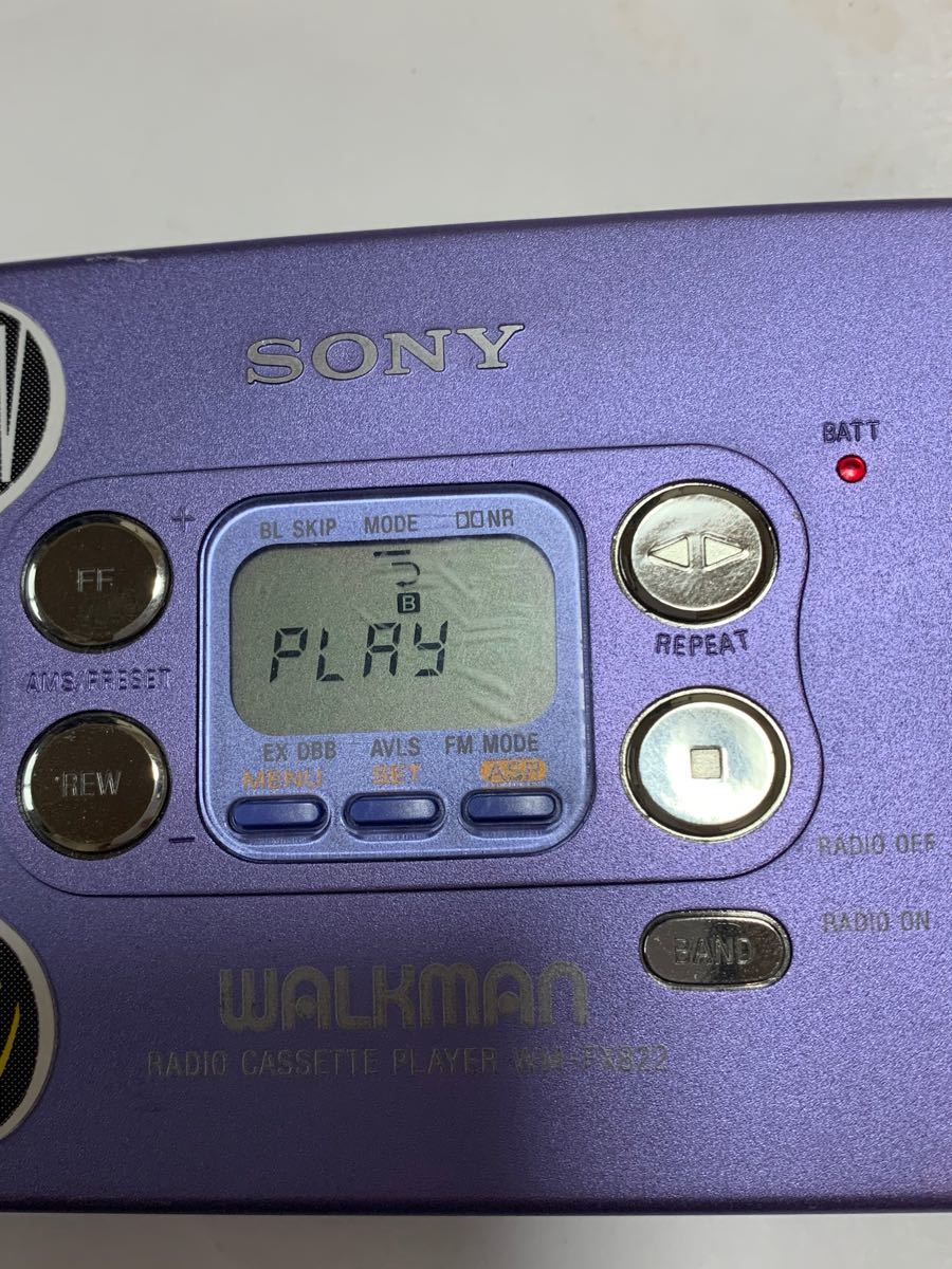 SONY カセットウォークマンFX822 動作品