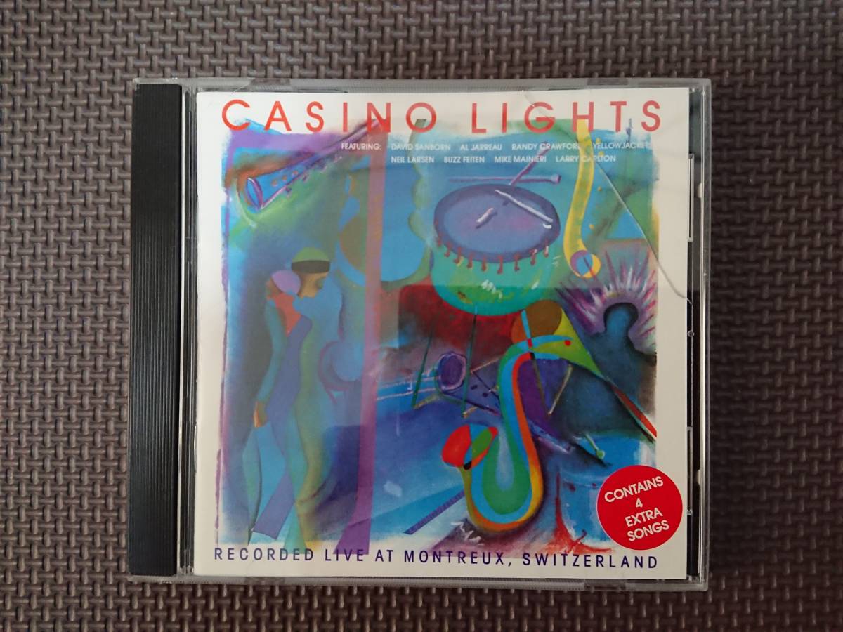 CD CASINO LIGHTS ラリー・カールトン、デヴィッド・サンボーン、イエロージャケッツ、etc