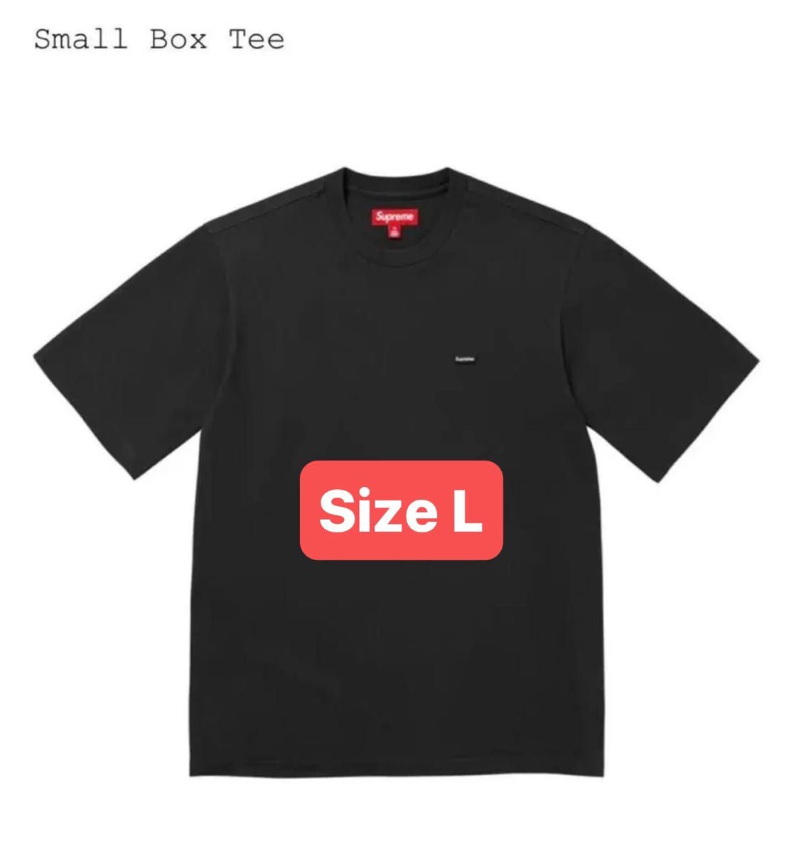 トップス supreme 25ss Small Box L/S Tee black Supreme Small Box Tee