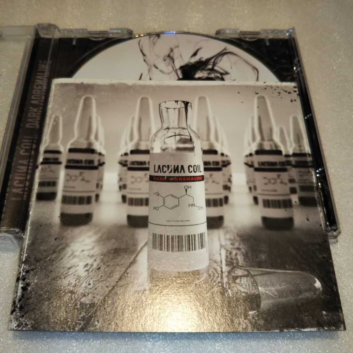 LACUNA COIL ラクーナ・コイル DARK ADRENALINE 輸入盤CD クリスティーナスカビア ダークアドレナリン メタルコア 女性ボーカルEND OF TIME_画像1