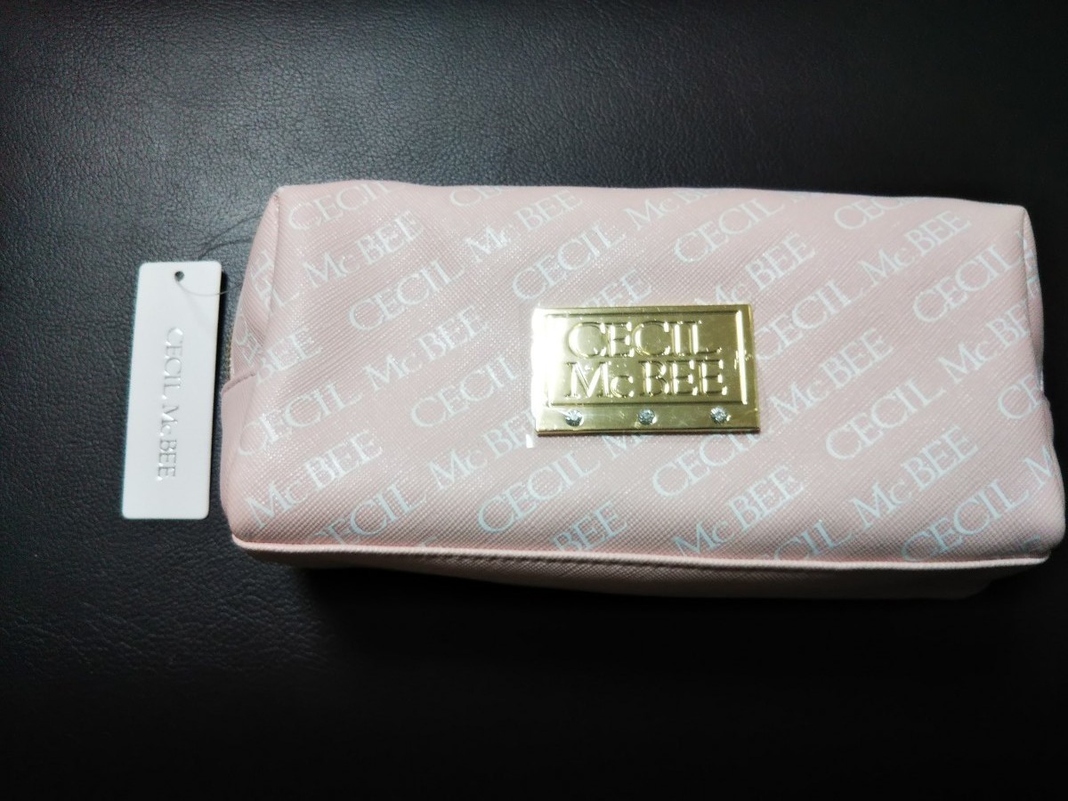 Paypayフリマ Cecil Mcbee セシルマクビー ポーチ ピンク Paypayフリマ Cecil Mcbee セシルマクビー ポーチ ピンク