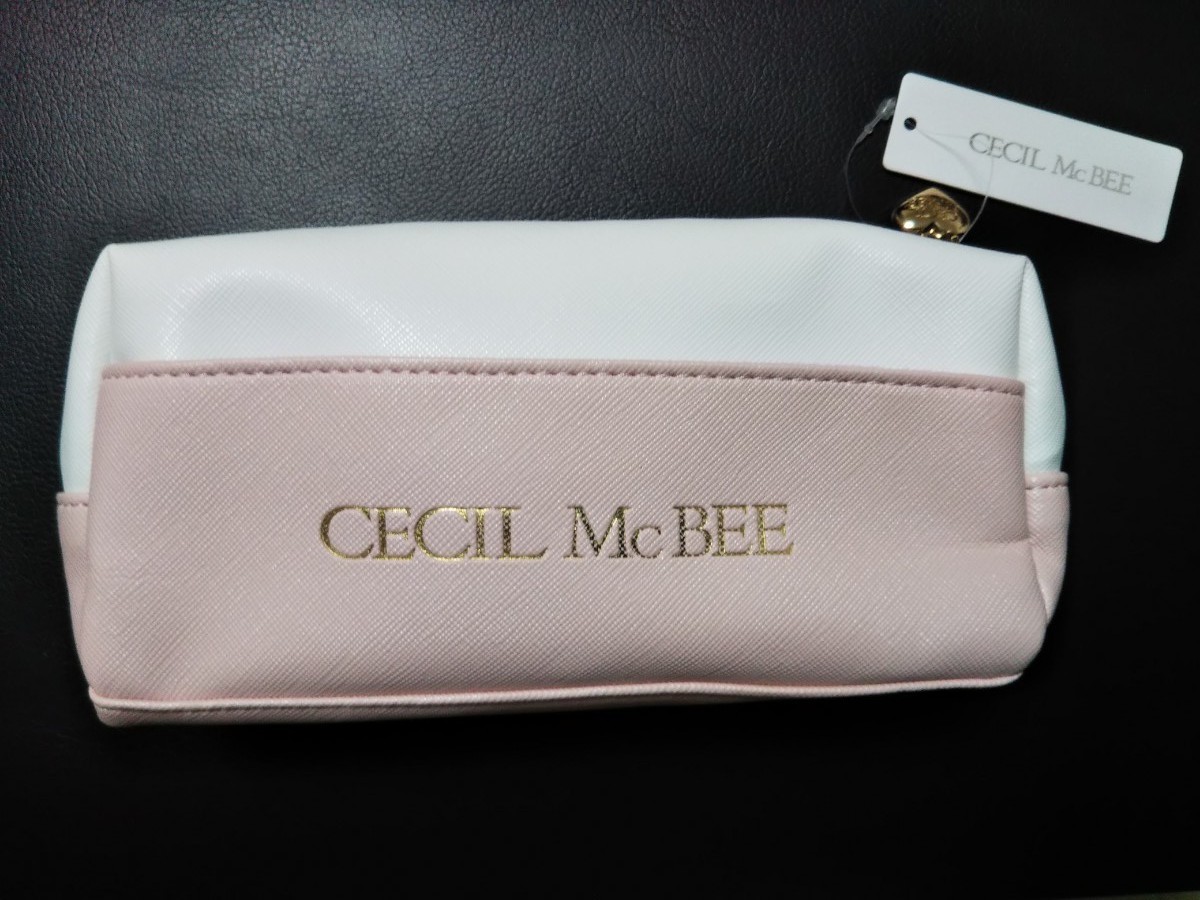 Paypayフリマ Cecil Mcbee セシルマクビー ポーチ ピンク Paypayフリマ Cecil Mcbee セシルマクビー ポーチ ピンク