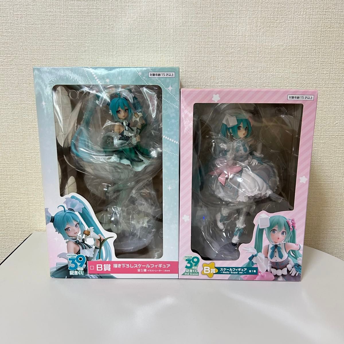 FuRyuくじ A賞 初音ミク B賞 鏡音リン フィギュア2点セット オマケ 未開封】タイトーくじ 初音ミク 39の日記念くじ B賞 スケール