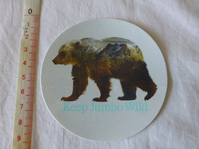 patagonia Keep Jumbo Wild ステッカー Keep Jumbo Wild Learn more. Watch the film. Get Involved パタゴニア PATAGONIA patagonia_画像4