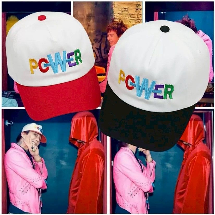 【未開封】G-DRAGON ジヨン 公式グッズ ボールキャップ G-DRAGON ジヨン POWER キャップ 帽子 韓国 ライブ ジードラゴン