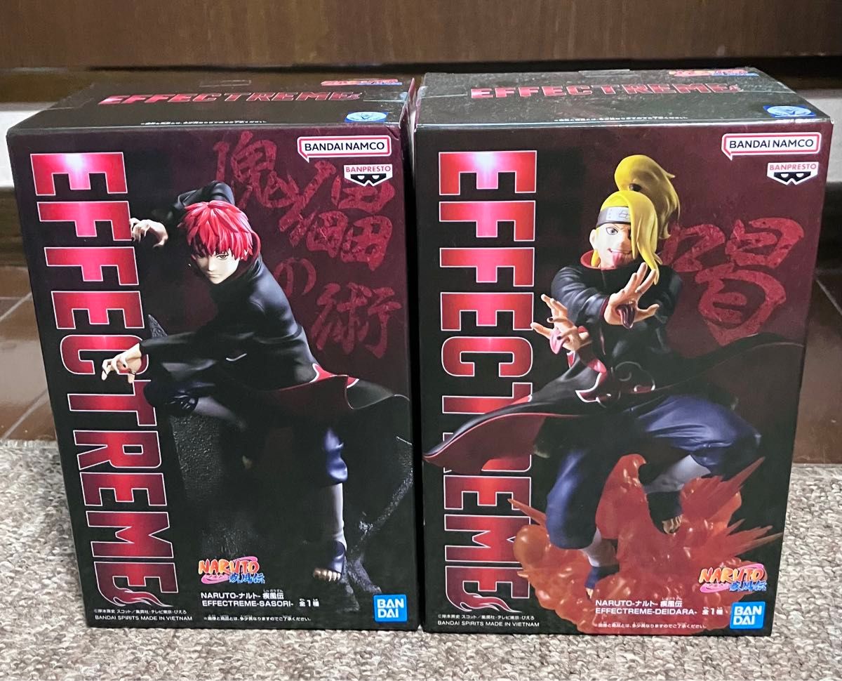 NARUTO ナルト 疾風伝 EFFECTREME デイダラ サソリ NARUTO-ナルト 疾風伝 EFFECTREME デイダラ サソリ 2種セット
