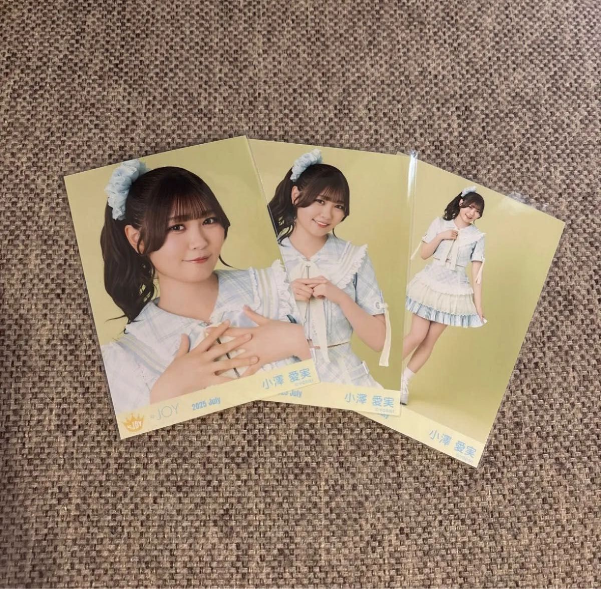 ニアジョイ 小澤愛実 生写真 フルコンプ ニアジョイ 小澤愛実 ブルーハワイレモン 歌唱衣装 生写真