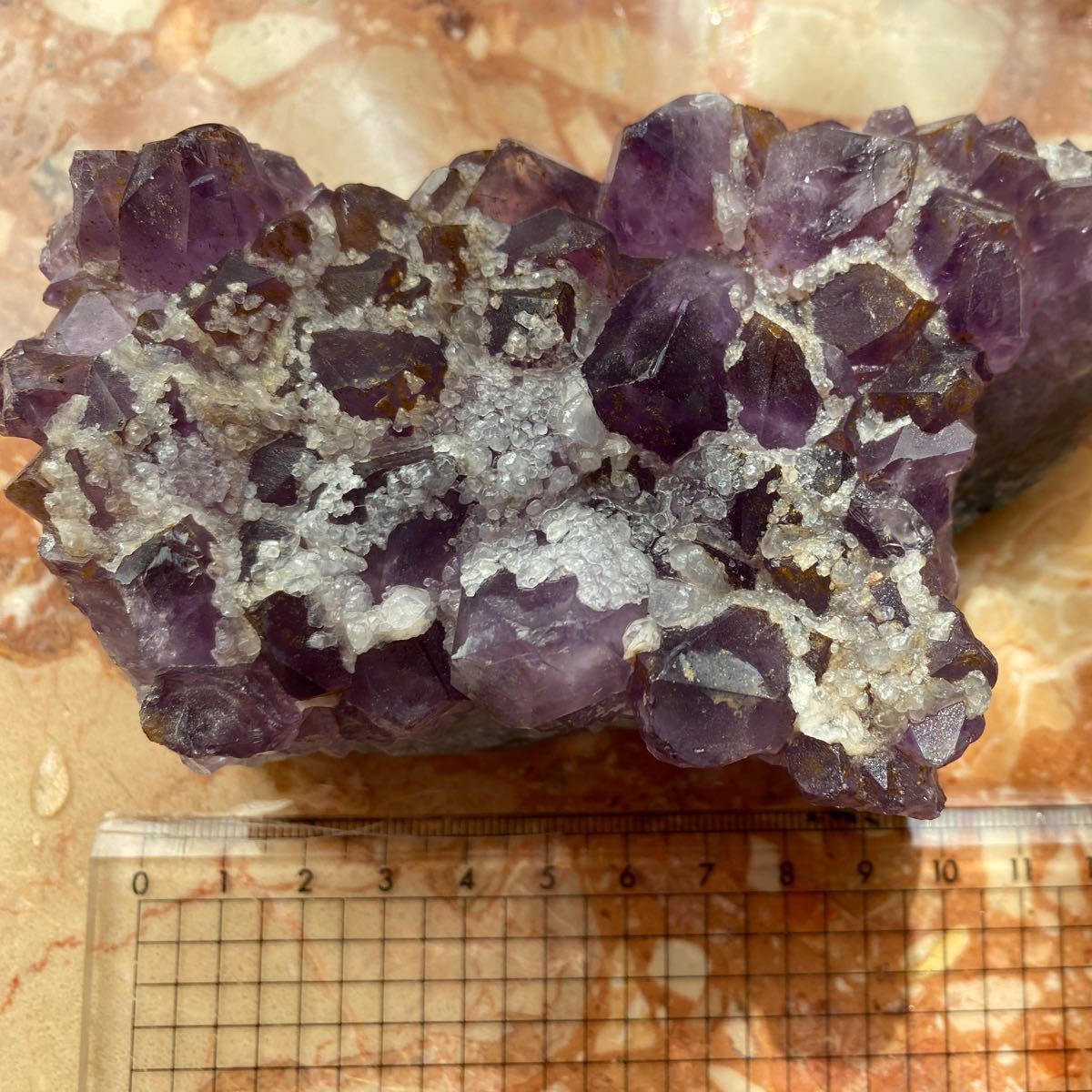 紫水晶 アメジスト 原石 クラスター