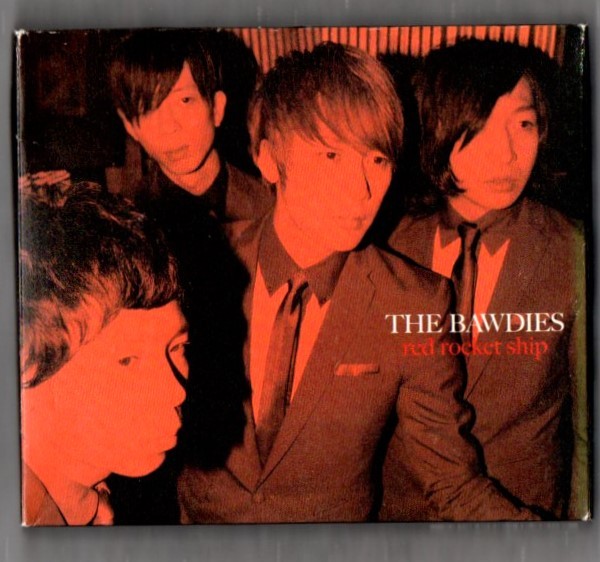 ∇ ザ・ボゥディーズ THE BAWDIES シングル CD/レッドロケットシップ RED ROCKET SHIP 武道館記念盤 特典付/I'M A MAN ライブメドレー収録_画像1