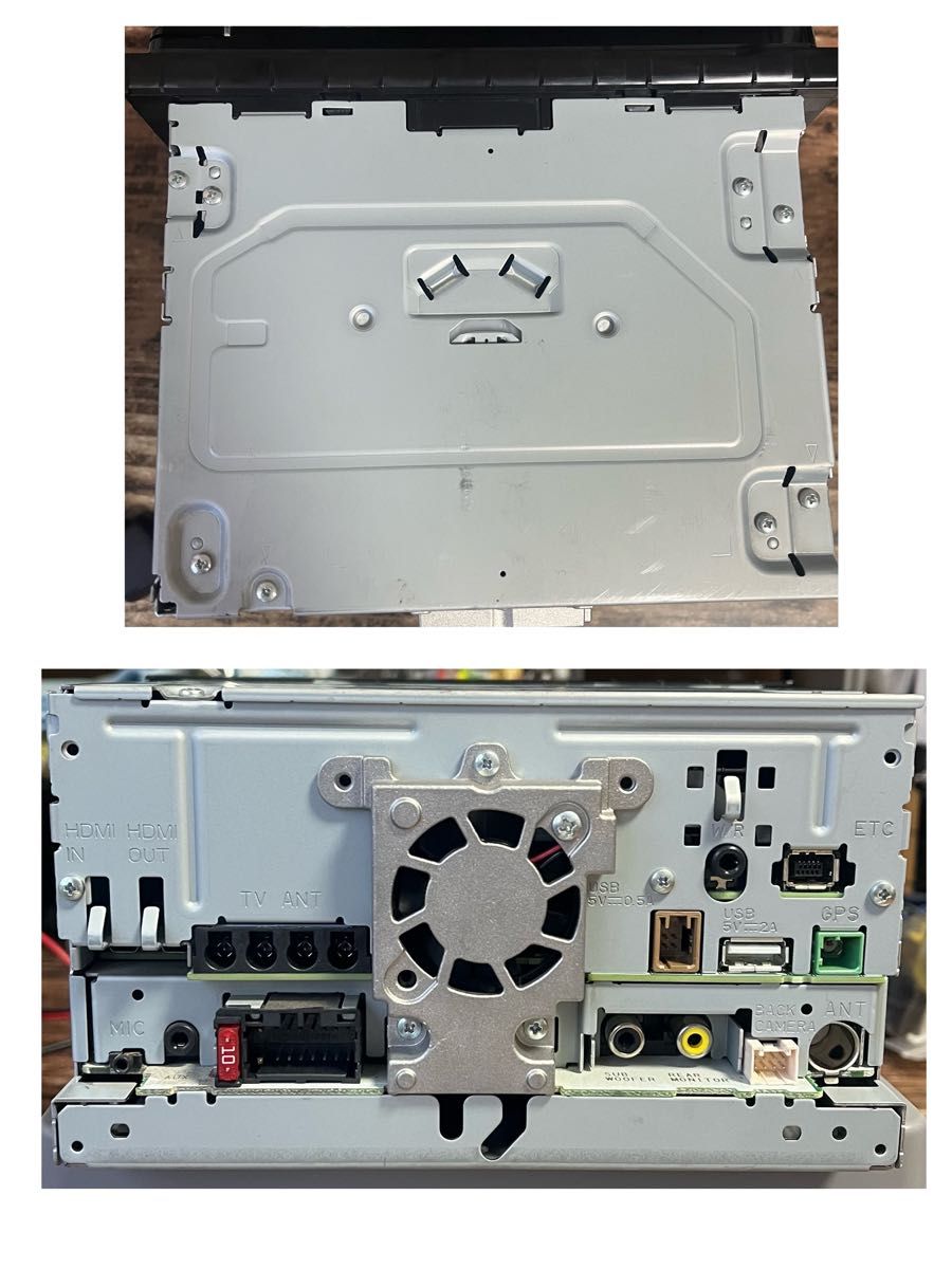 カロッツェリア 楽ナビ AVIC-RW710 一式 中古外し品 AVIC-RW710【付属品新品】カロッツェリア 7インチワイド 楽ナビ