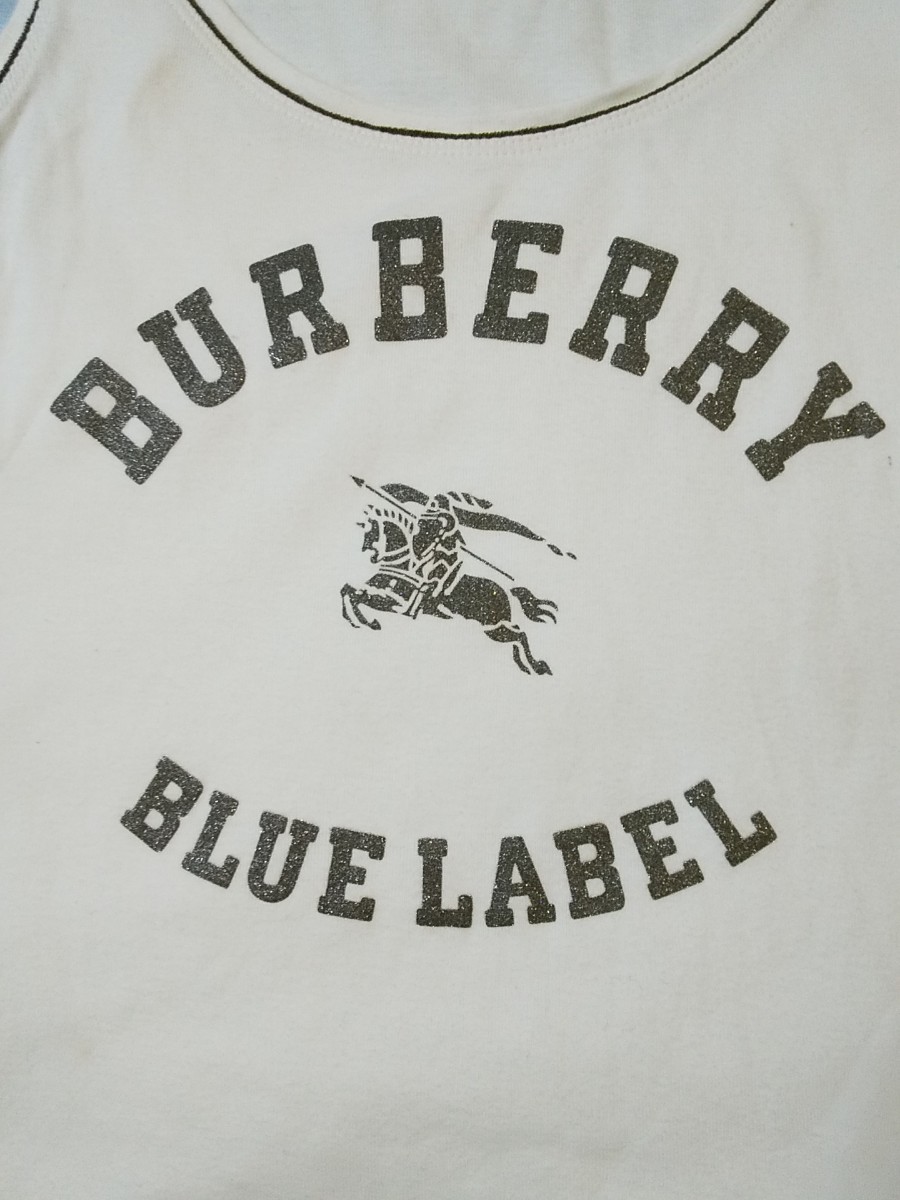 【格安品】BURBERRY ブルーレーベル タンクトップ サイズ38 レディース
