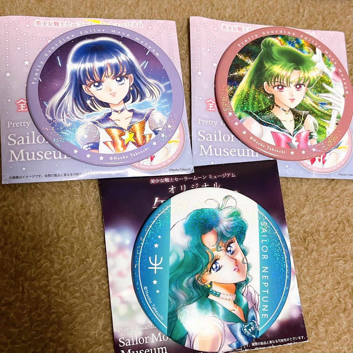 セーラームーン ミュージアム 缶バッジコレクション 全10種 コンプ 第1弾 美少女戦士セーラームーン ミュージアム 缶バッジ コレクション