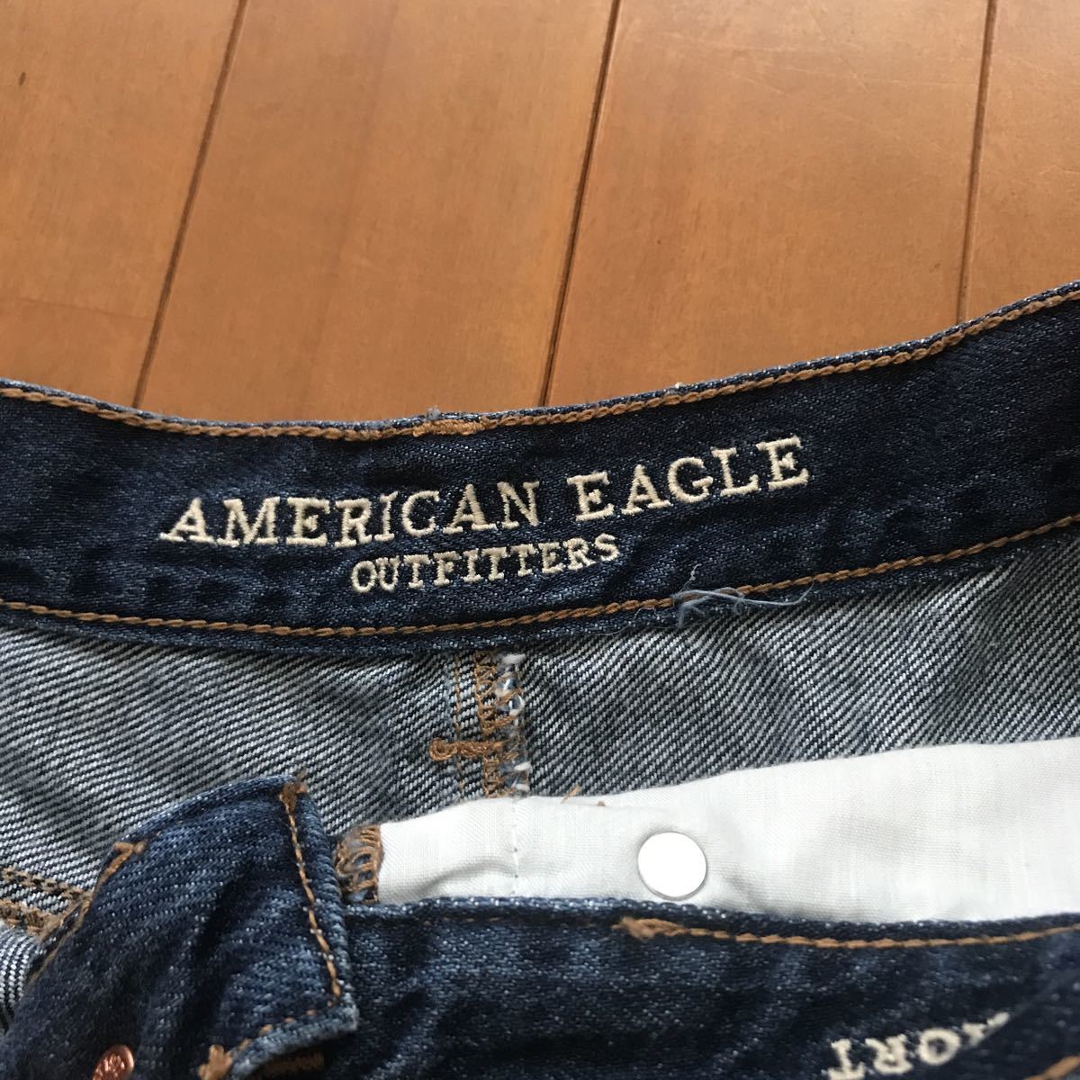 a23 брюки брюки короткий хлеб America Eagle шорты AmericanEagleda-me-ji брюки 8 размер 40 размер L размер 
