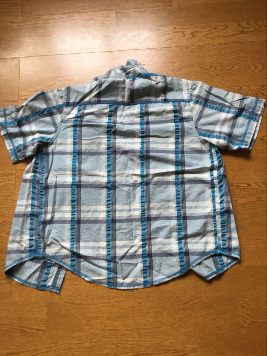GAP 160 半袖シャツ チェックシャツ
