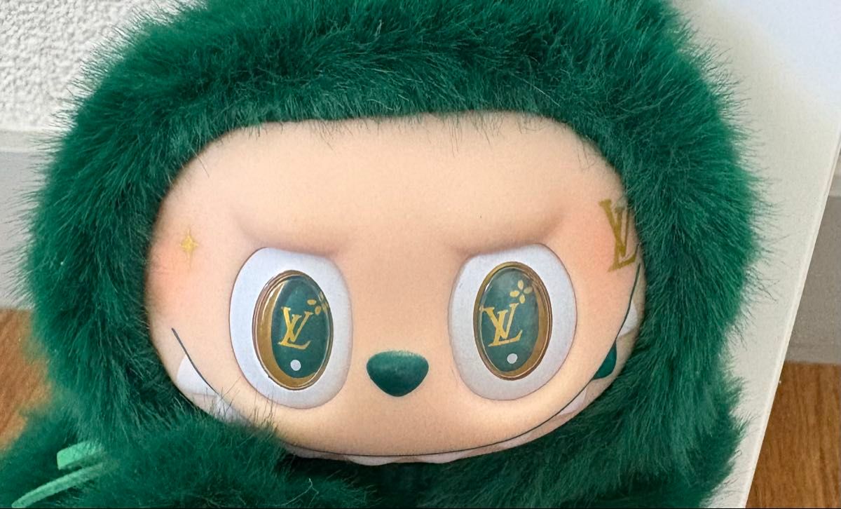 ZIMOMO ジモモ ふわふわ ぬいぐるみ LABUBU グリーン 大人気 ZIMOMO ジモモ ふわふわ ぬいぐるみ LABUBU グリーン