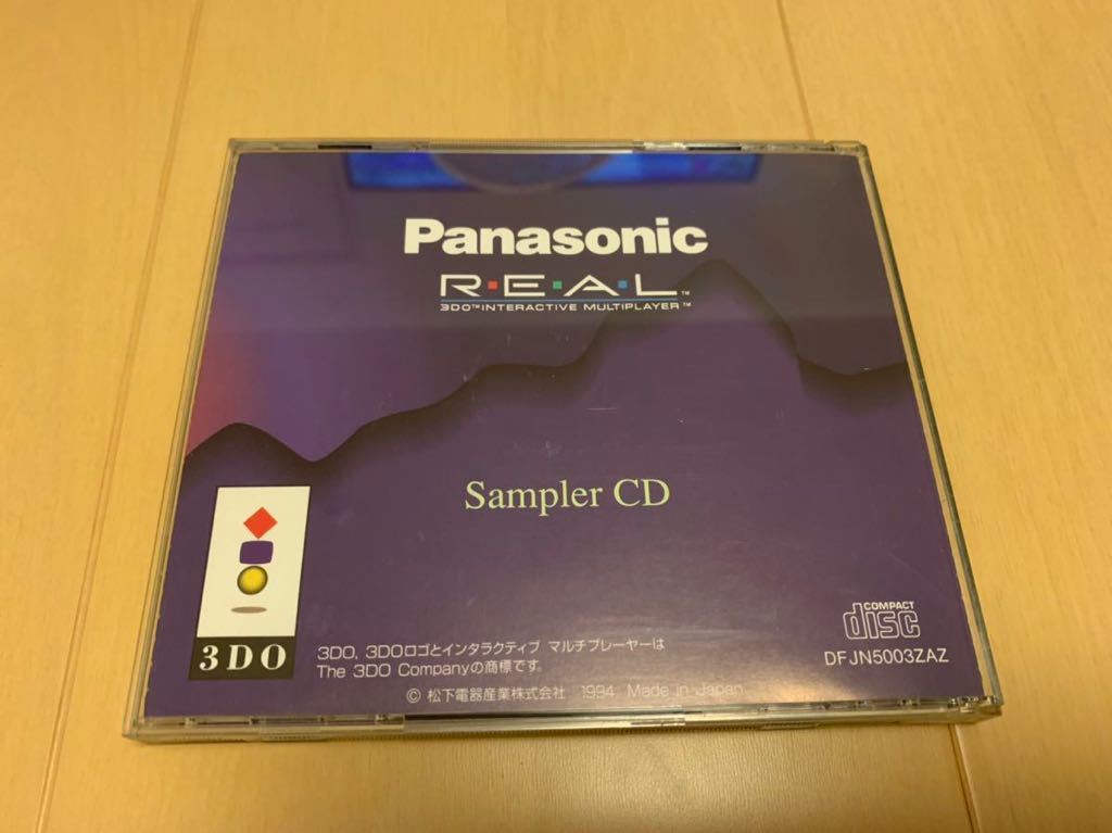 3DO REAL 体験版ソフト sampler CD パナソニック パナソニック ゲーム機 非売品 紹介ディスク 体験版 リアル 送料込み DEMO DISC