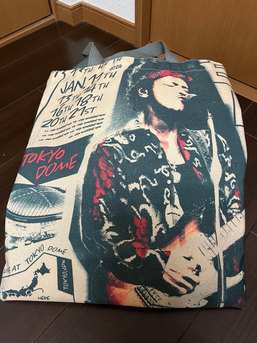 ブルーノマーズ VIP S ブルーノマーズ VIP席限定 トートバッグ Bruno Mars 東京ドーム