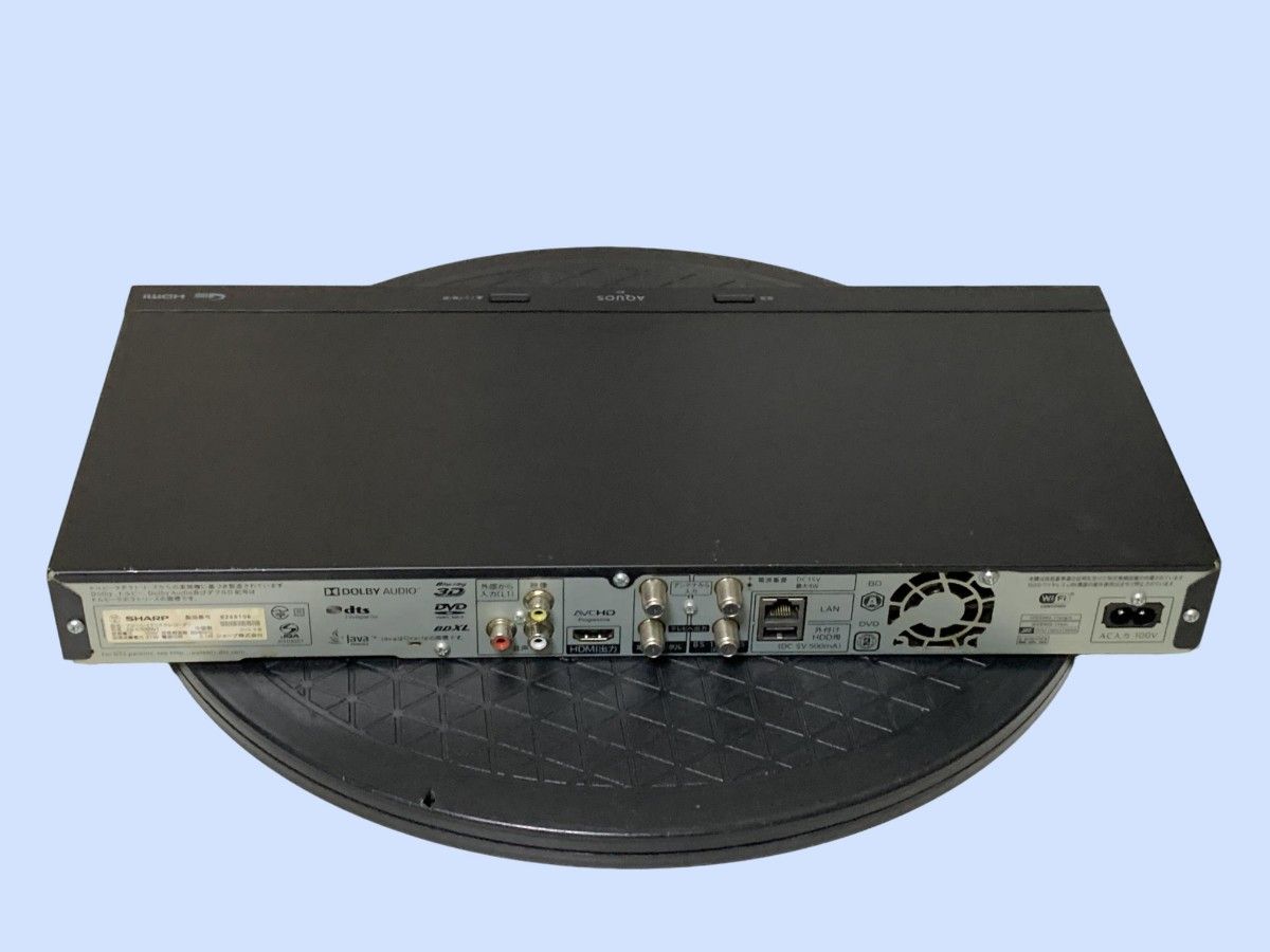 SHARP シャープ ブルーレイディスクレコーダー 2B-C10CW1 M7578 SHARP シャープ 2B-C10BW1 ブルーレイディスクレコーダー